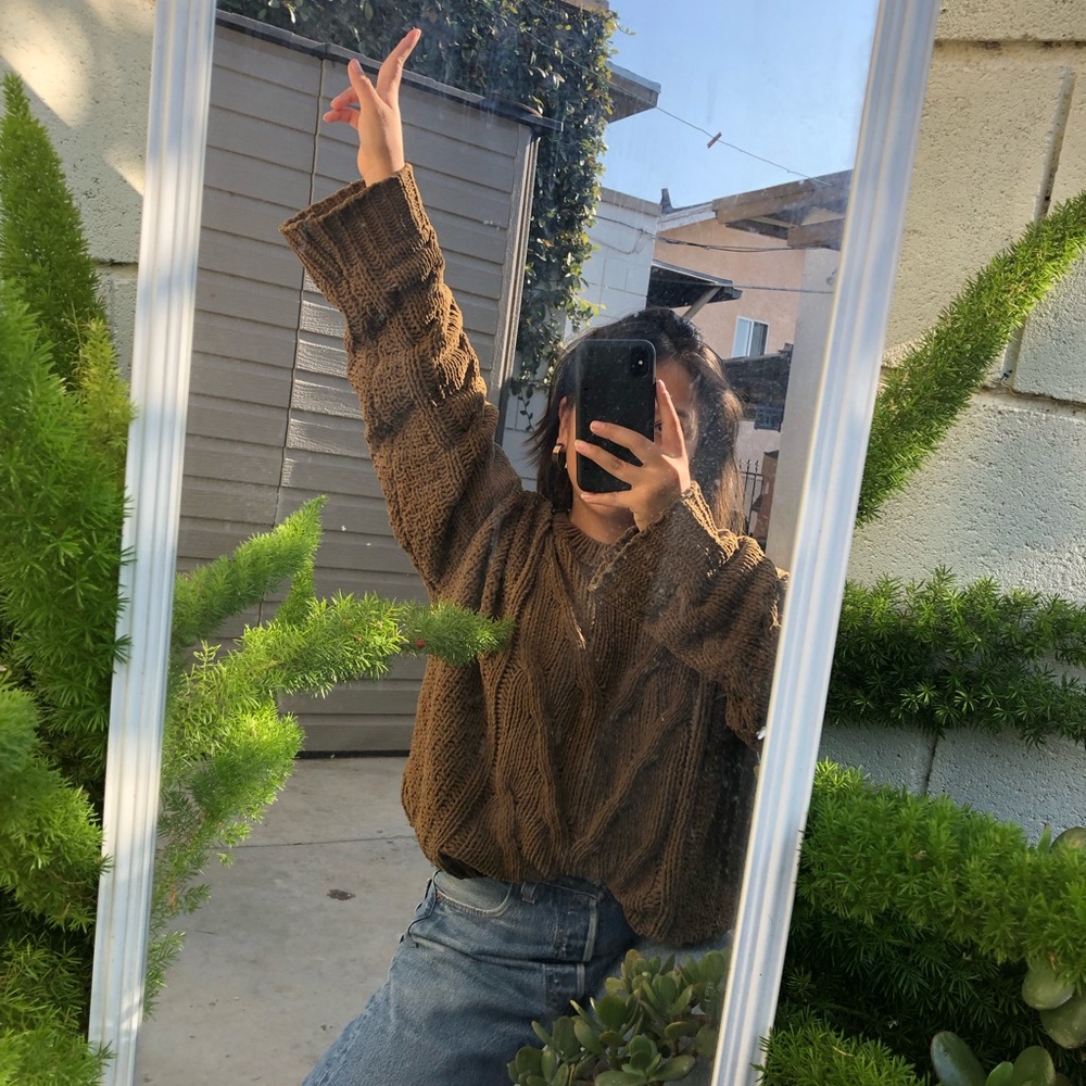 J.O.A LOS ANGELES Chunky Knit Sweater